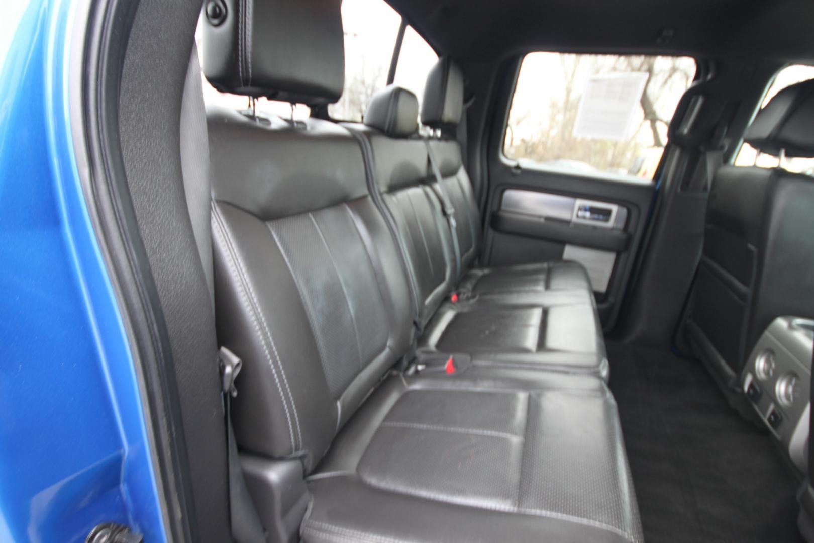 2013 Blue Flame Metallic /Black Leather Ford F-150 FX4 (1FTFW1ETXDF) with an 3.5L Ecoboost V6 engine, Automatic transmission, located at 4562 State Avenue, Billings, MT, 59101, (406) 896-9833, 45.769516, -108.526772 - Photo#11